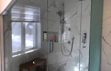 Vitrerie Saran | Douche en verre sur mesure 